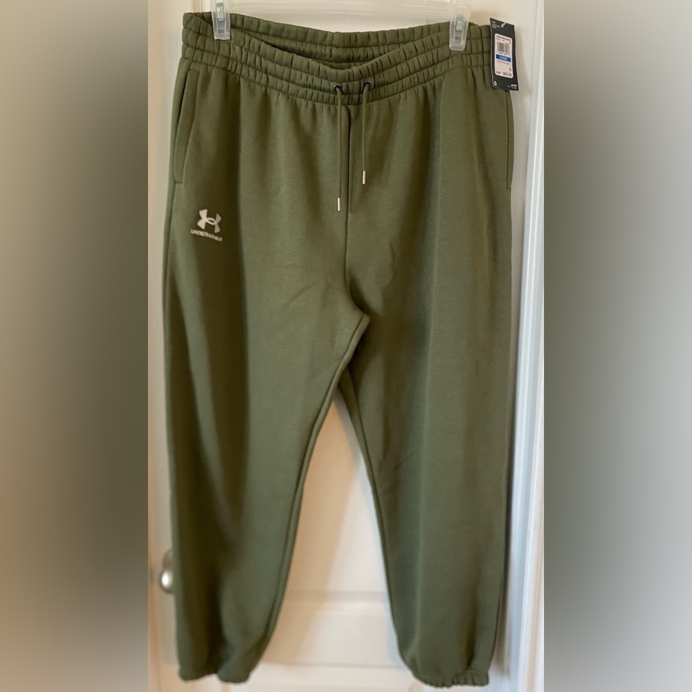 Under Armour Olive Green Joggers Size-XL